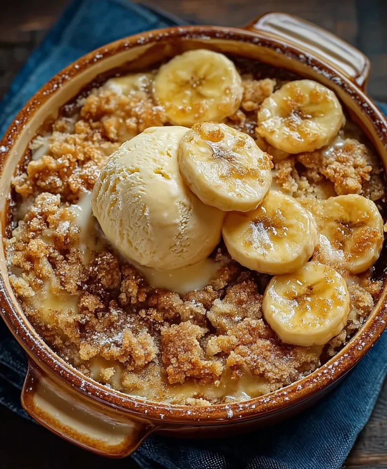 Southern Banana Cobbler-Easy Delicious Recipe