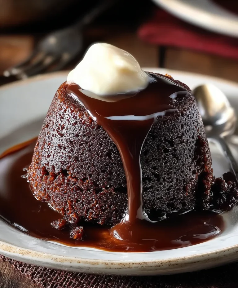 Chocolate Sticky Toffee Puddings for Two – Decadent Dessert