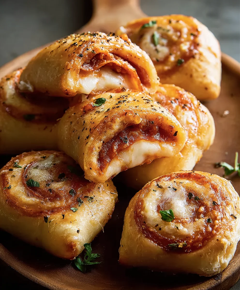 Homemade Beef Beef Pepperoni Pizza Rolls-Easy Recipe