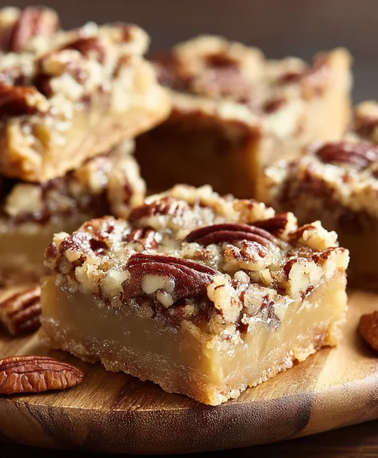 Carolina Pecan Bars- Sweet Southern Treat
