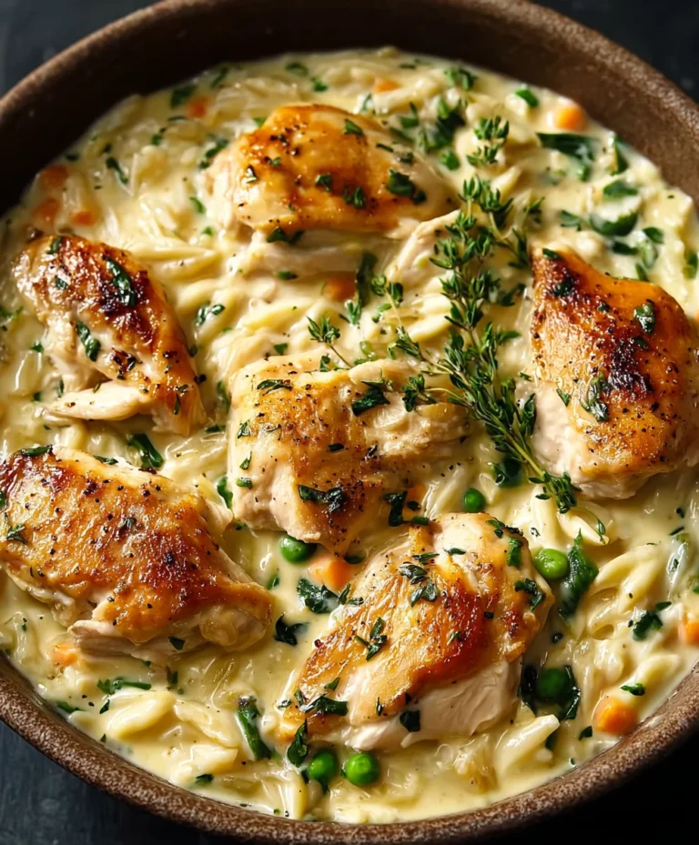 Easy Creamy One-Pot Chicken Dinner Recipe
