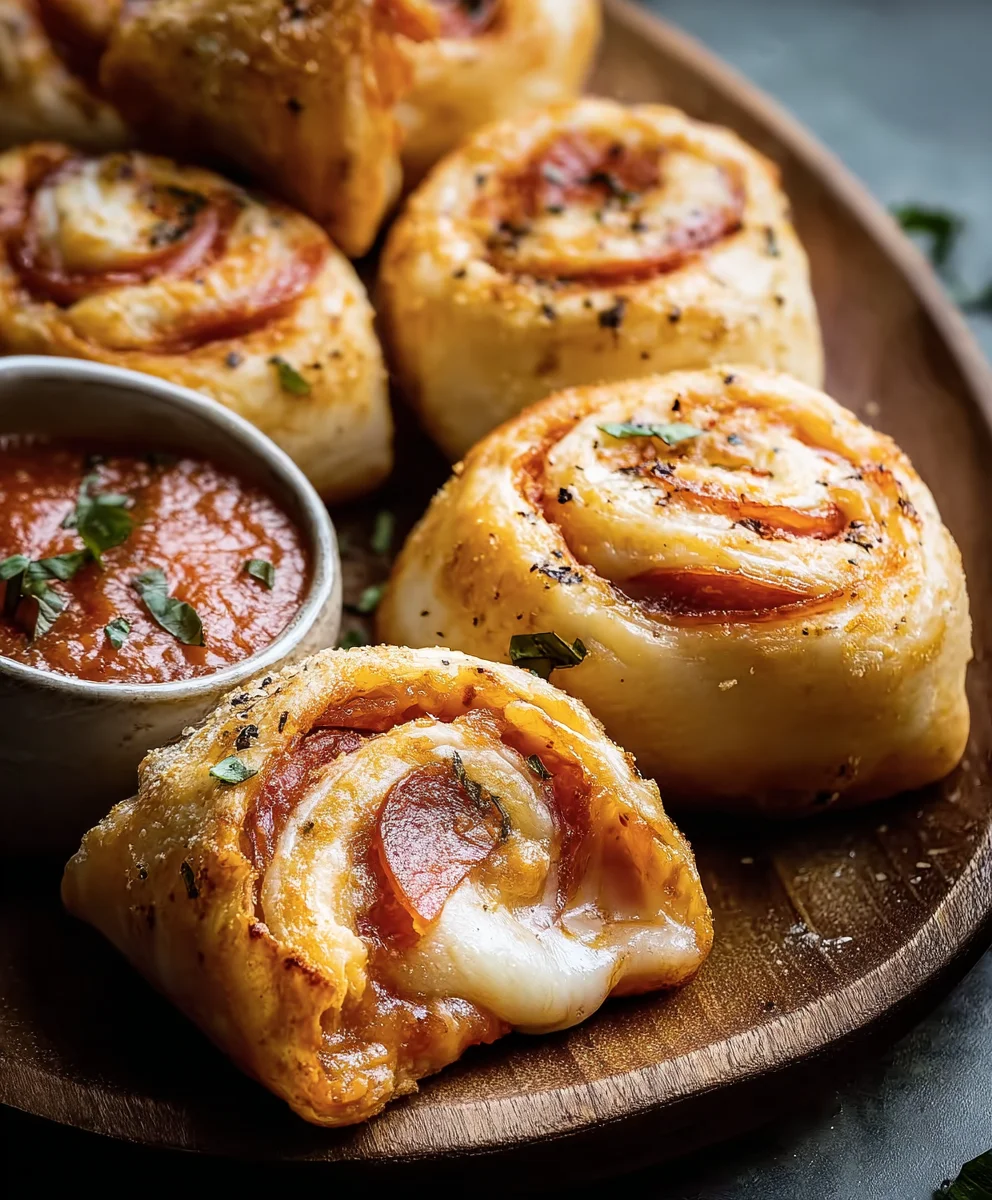 Homemade Beef Beef Pepperoni Pizza Rolls-Easy Recipe