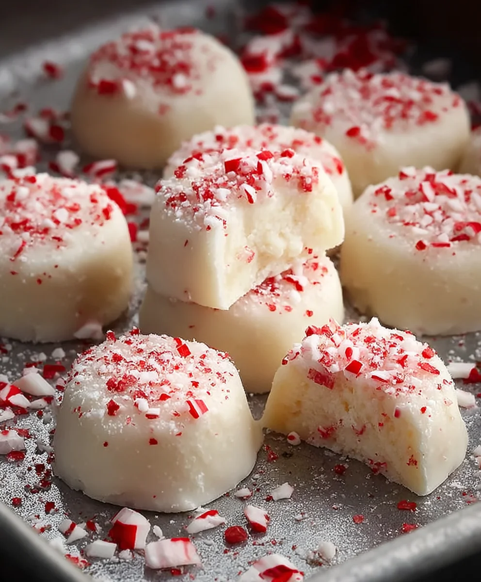 Peppermint Meltaways - Easy Refreshing Candy Recipes