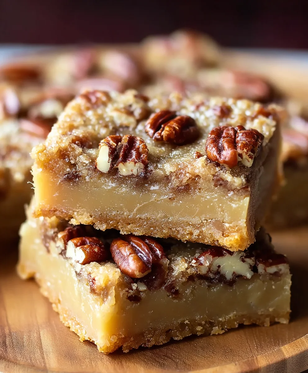 Carolina Pecan Bars- Sweet Southern Treat