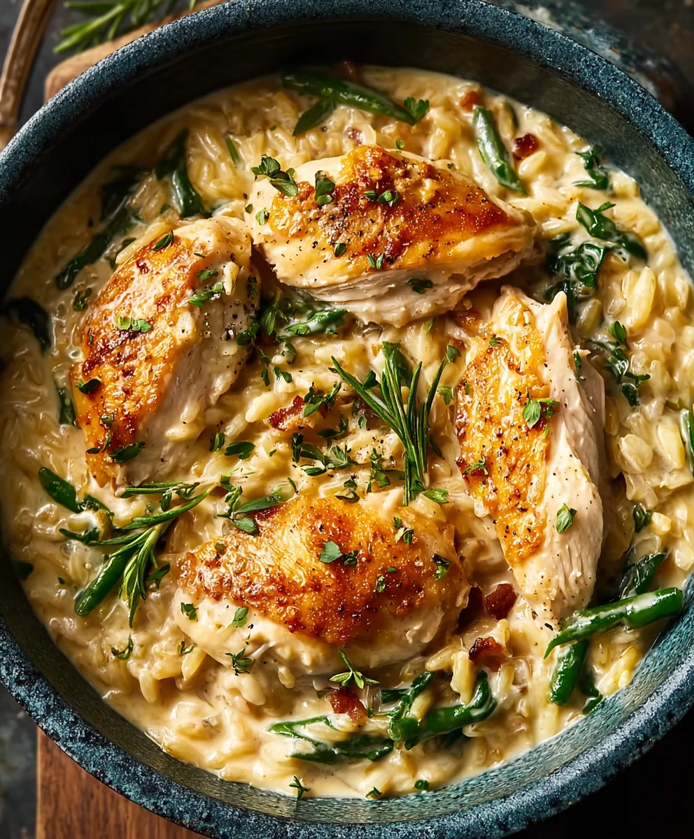 Easy Creamy One-Pot Chicken Dinner Recipe