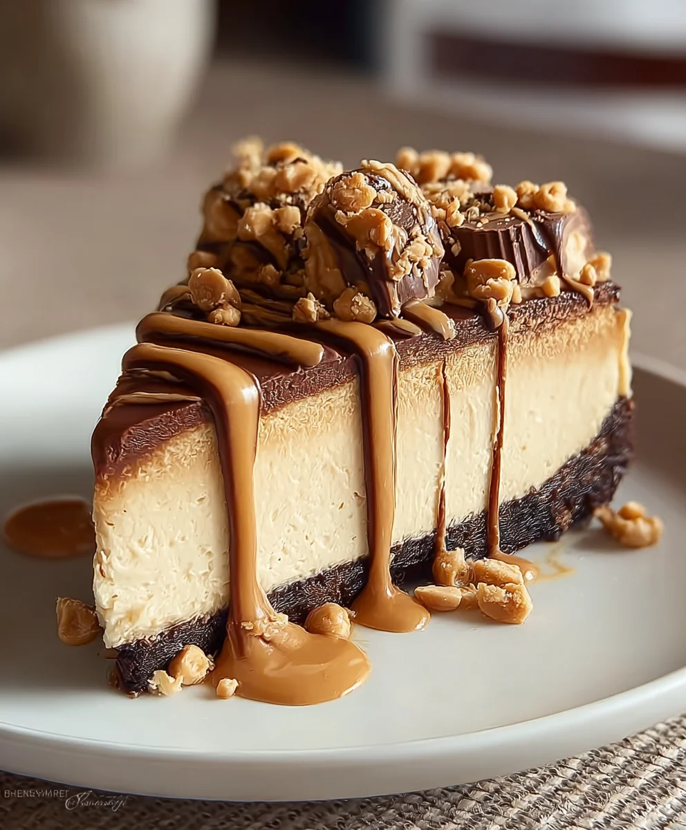 Decadent Peanut Butter Cheesecake Recipe