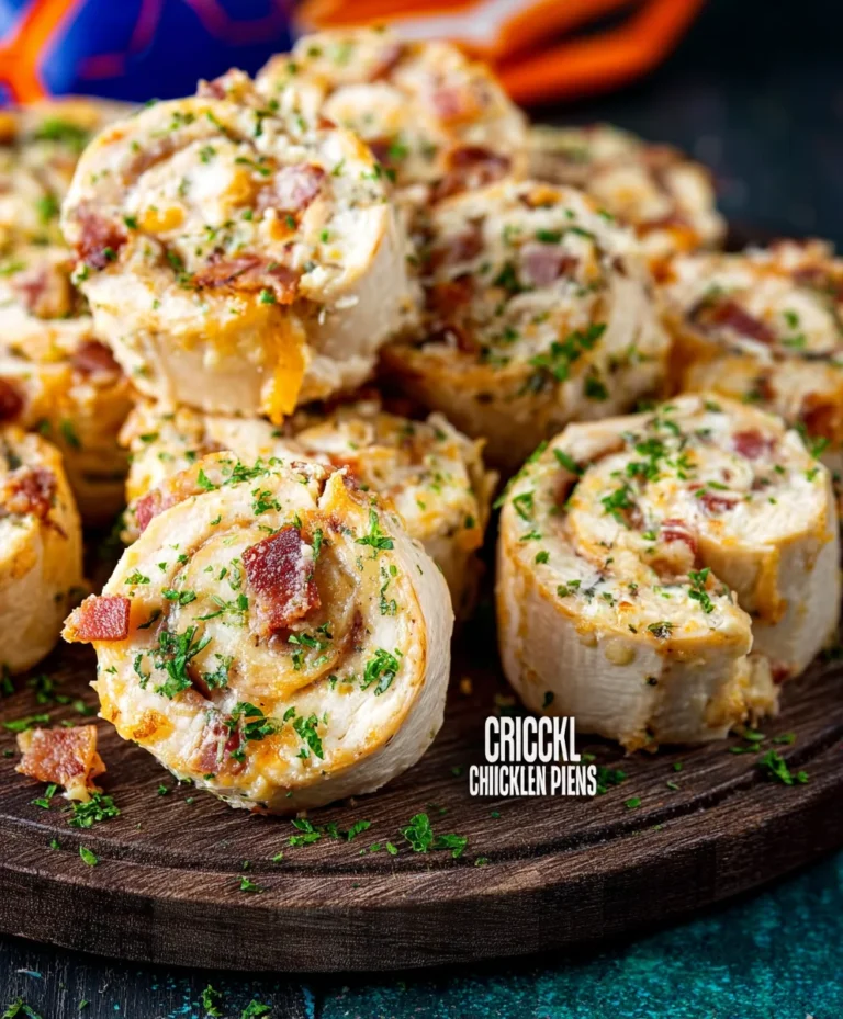 Crack Chicken Pinwheels – Easy Crowd-Pleaser Recipe