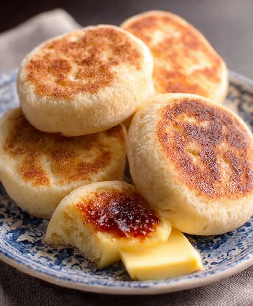 Easy Homemade English Muffins-Quick Step-by-Step