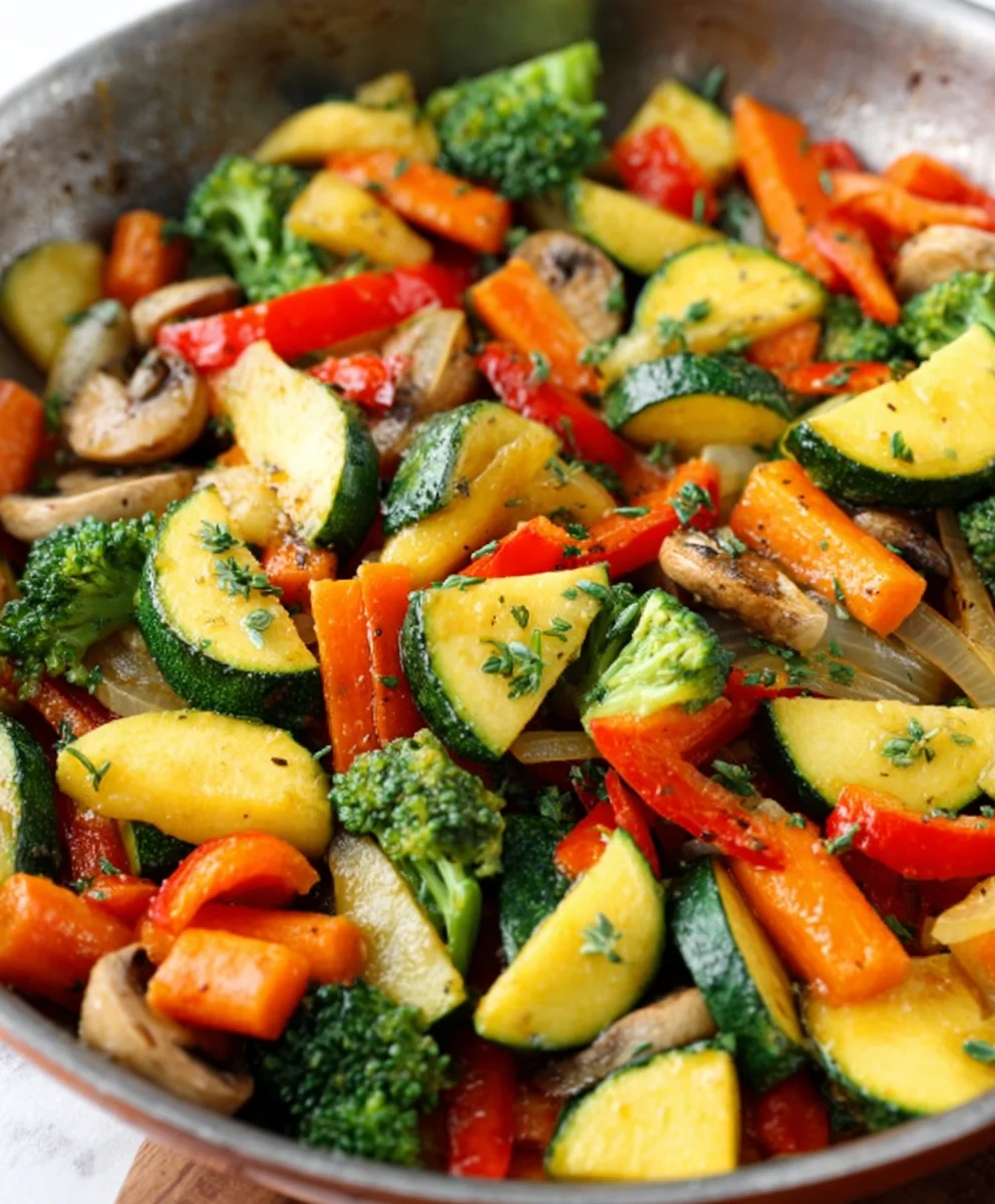 Healthy Sautéed Vegetables – Quick Flavorful Nutritious Side