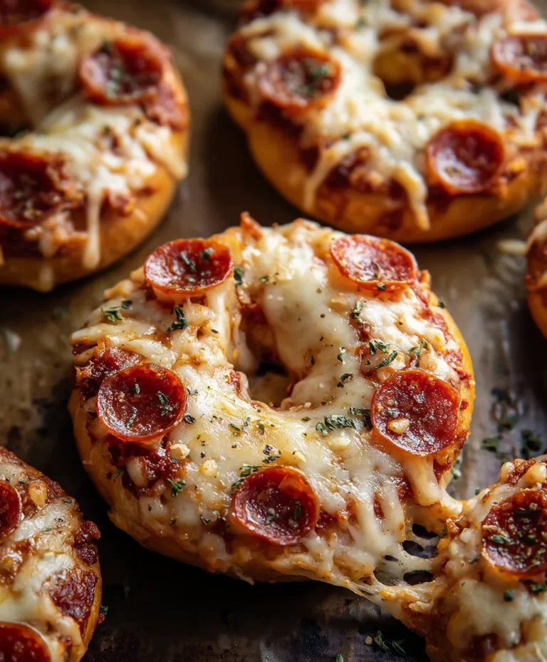 Easy Homemade Pizza Bagels Recipe-Quick & Delicious