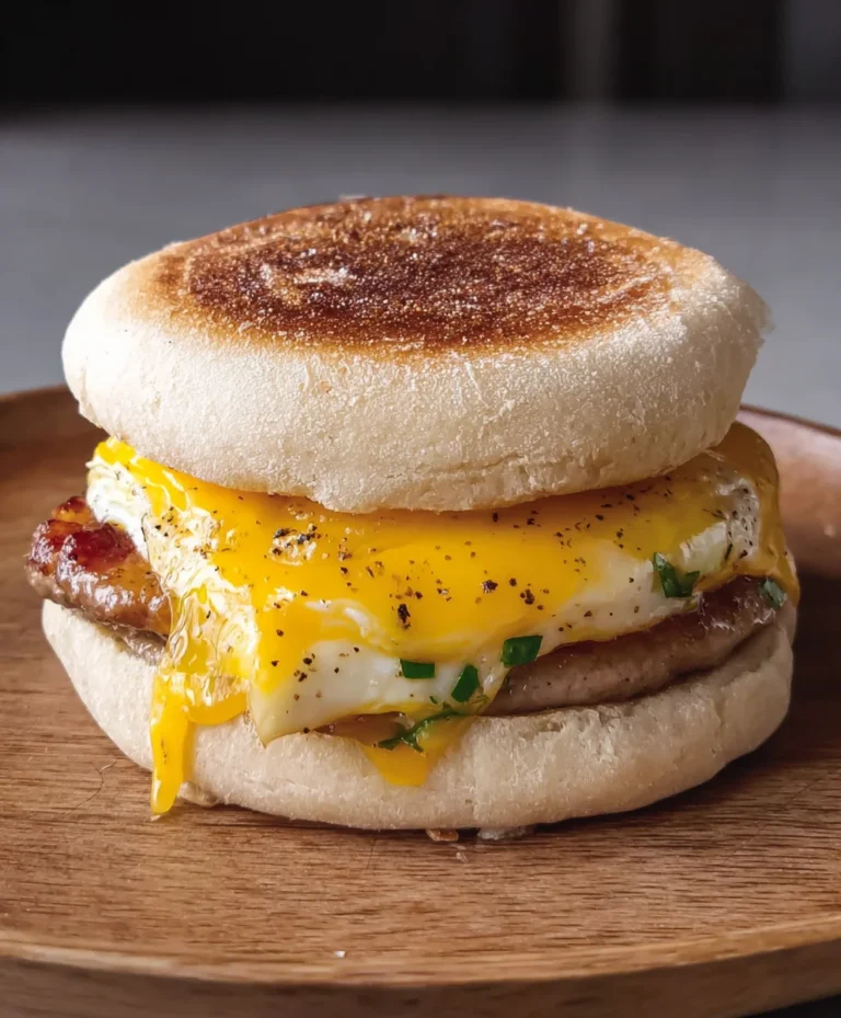 Easy Beef Freezer Breakfast Sandwiches-Quick Meal