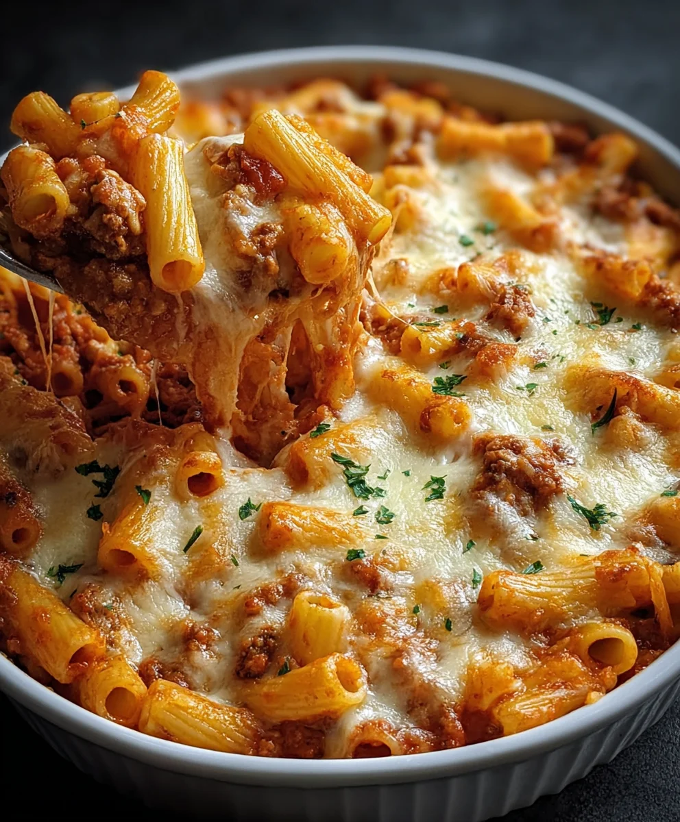 Ultimate Creamy Cheesy Baked Ziti Recipe