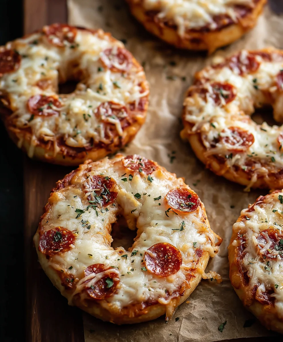 Easy Homemade Pizza Bagels Recipe-Quick & Delicious