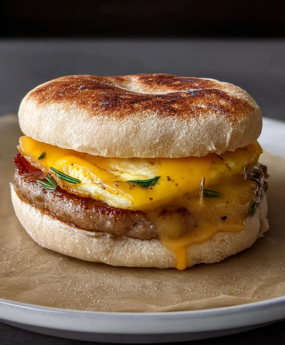 Easy Beef Freezer Breakfast Sandwiches-Quick Meal