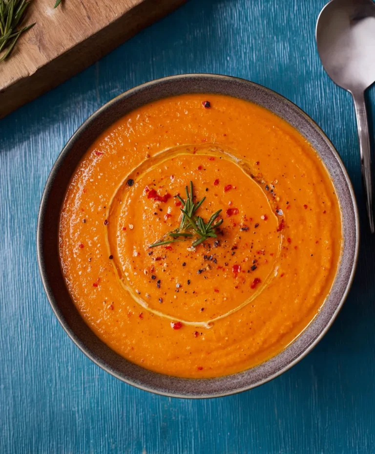 Roasted Vegetable Soup – Smooth Creamy & Delicious