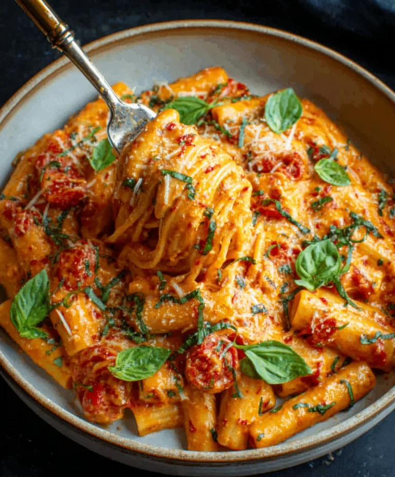 Creamy Tomato Garlic Pasta – Easy & Delicious Recipe