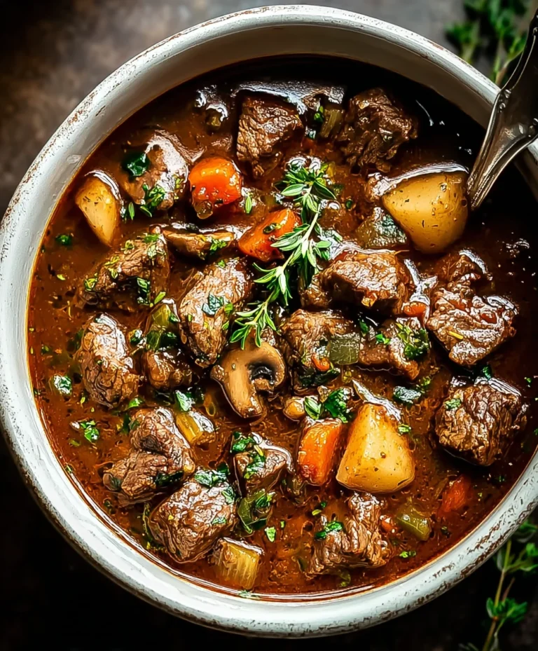 Easy Keto Beef Stew Recipe-Hearty & Flavorful