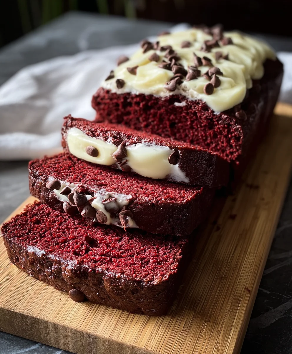 Red Velvet Banana Bread Recipe - Delicious Twist
