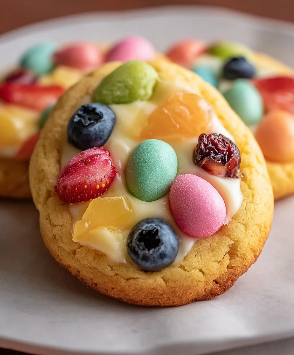 Easter Egg Fruit Cookies - Delicious & Easy Recipe