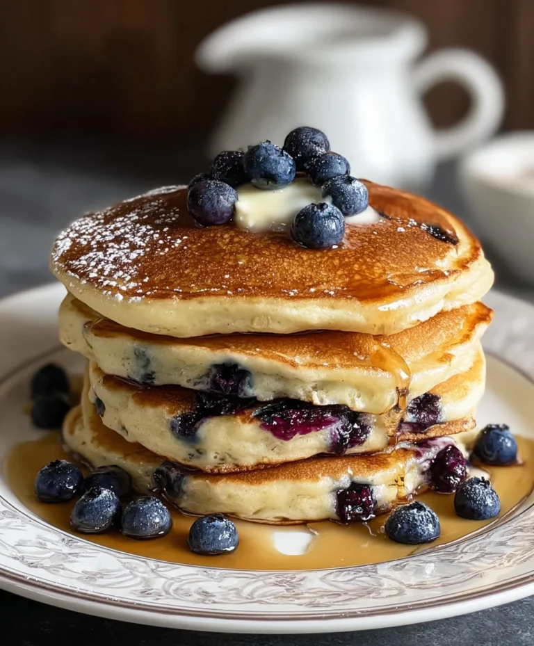 Easy Blueberry Pancakes- Fluffy & Delicious Recipe
