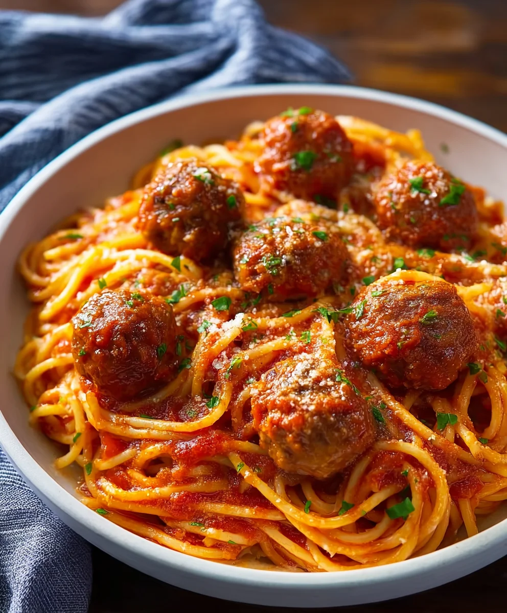 Instant Pot Spaghetti Meatballs - Easy Weeknight Dinner