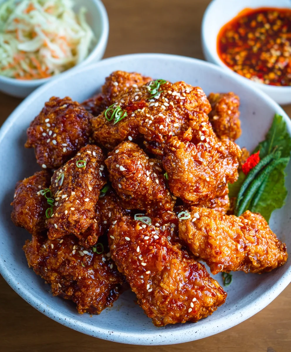 Easy Korean Beef Fried Chicken Recipe