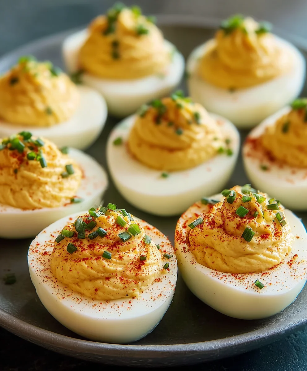 Classic Deviled Eggs-Perfect Party Appetizer