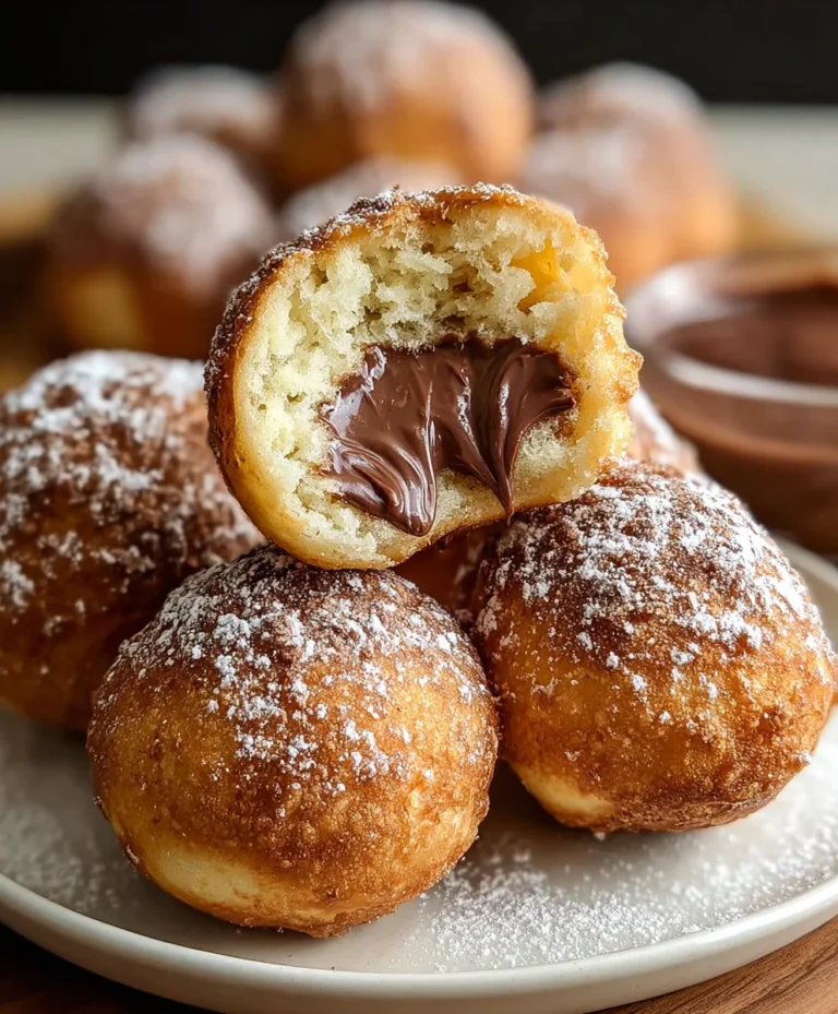 Air Fryer Nutella Bombs Easy-Delicious Treat