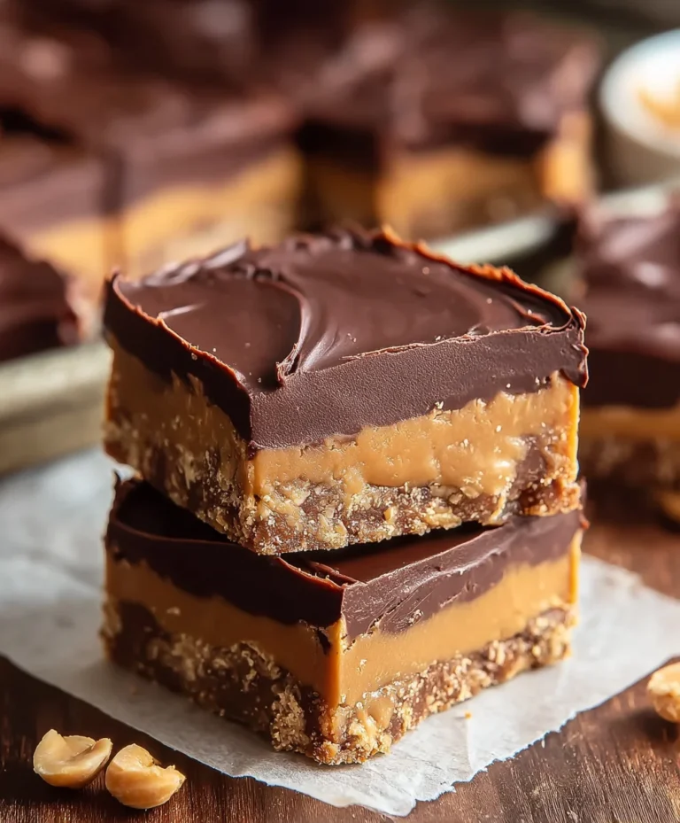 Decadent Chocolate Peanut Butter Bars-Easy & Delicious