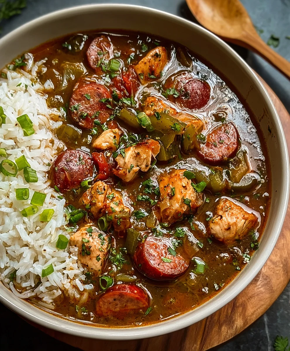 Classic Chicken and Beef Gumbo - Hearty & Flavorful Recipe