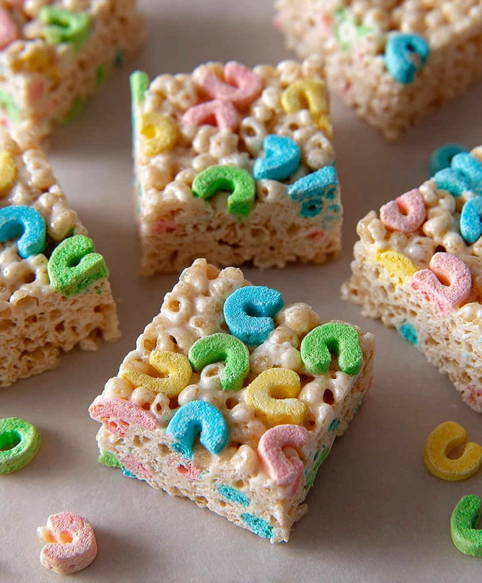 Lucky Charms Rice Krispie Treats Recipe Fun