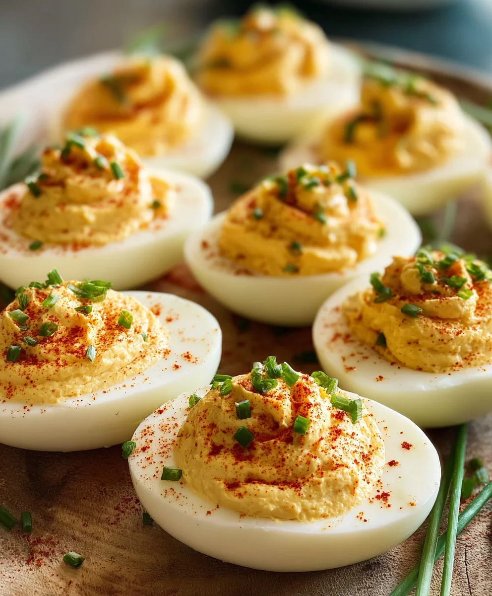 Classic Deviled Eggs-Perfect Party Appetizer