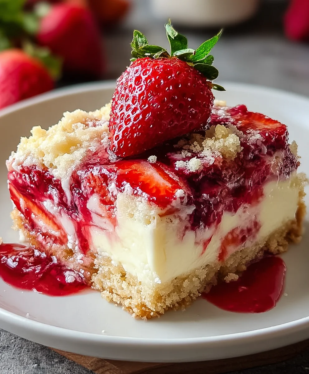 Easy Strawberry Cheesecake Dump Cake Recipe
