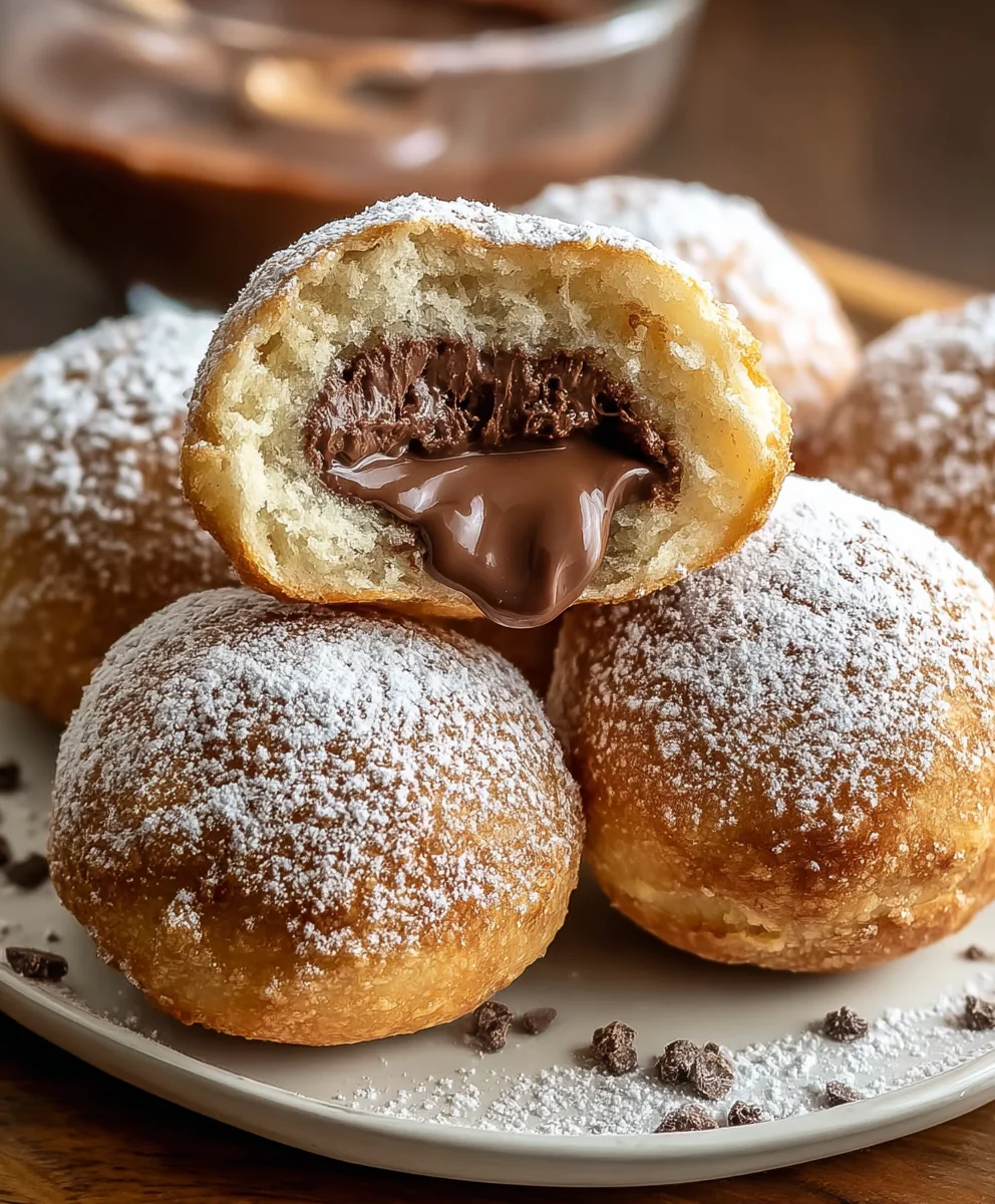 Air Fryer Nutella Bombs Easy-Delicious Treat