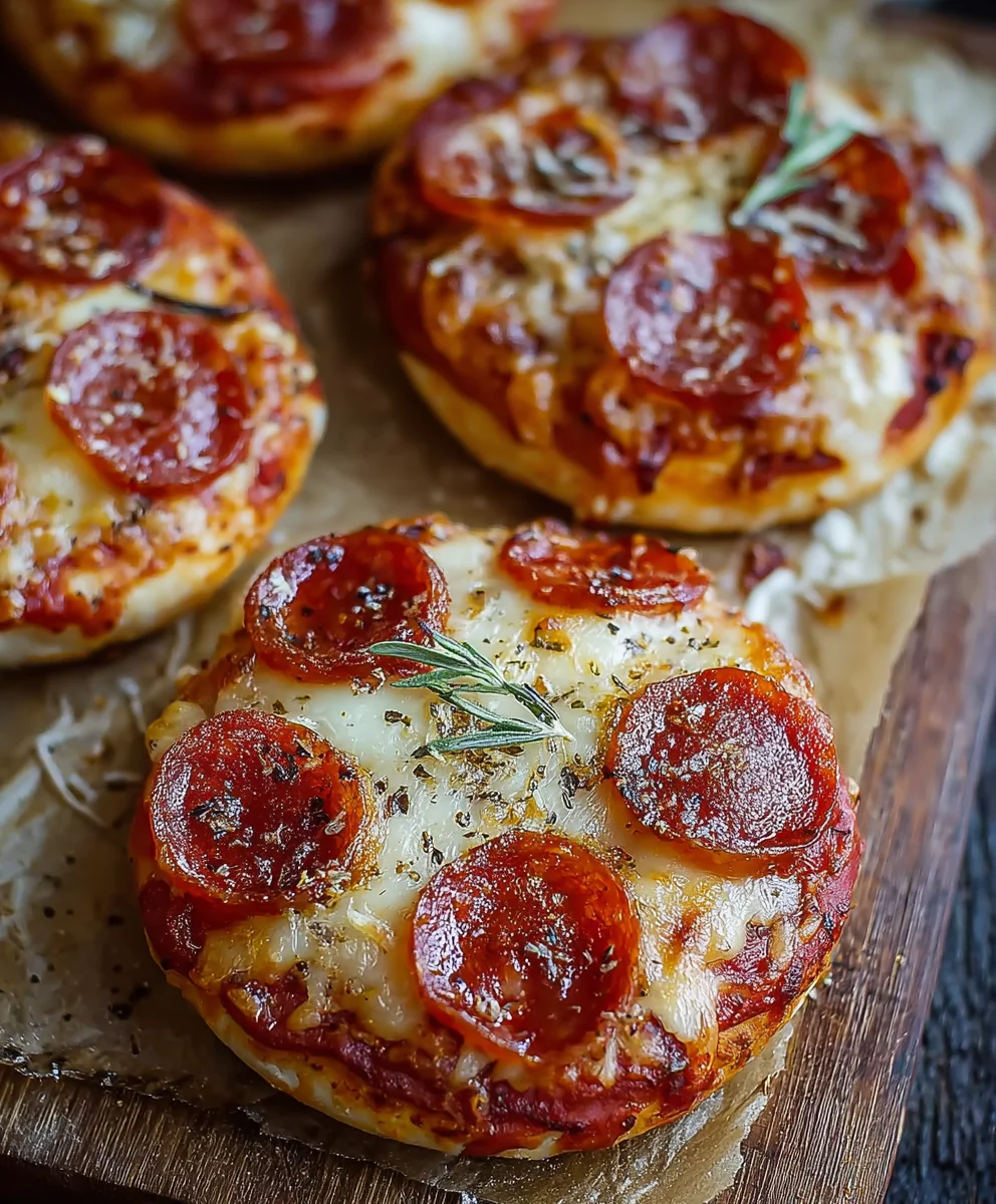 Easy Mini Lunchbox Pizzas-Kid Friendly & Quick