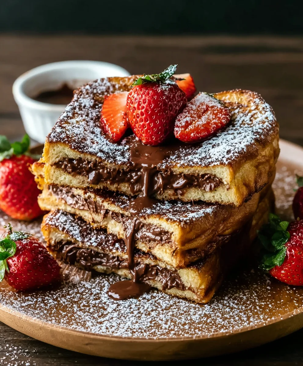 Nutella French Toast Recipe - Easy & Delicious Breakfast