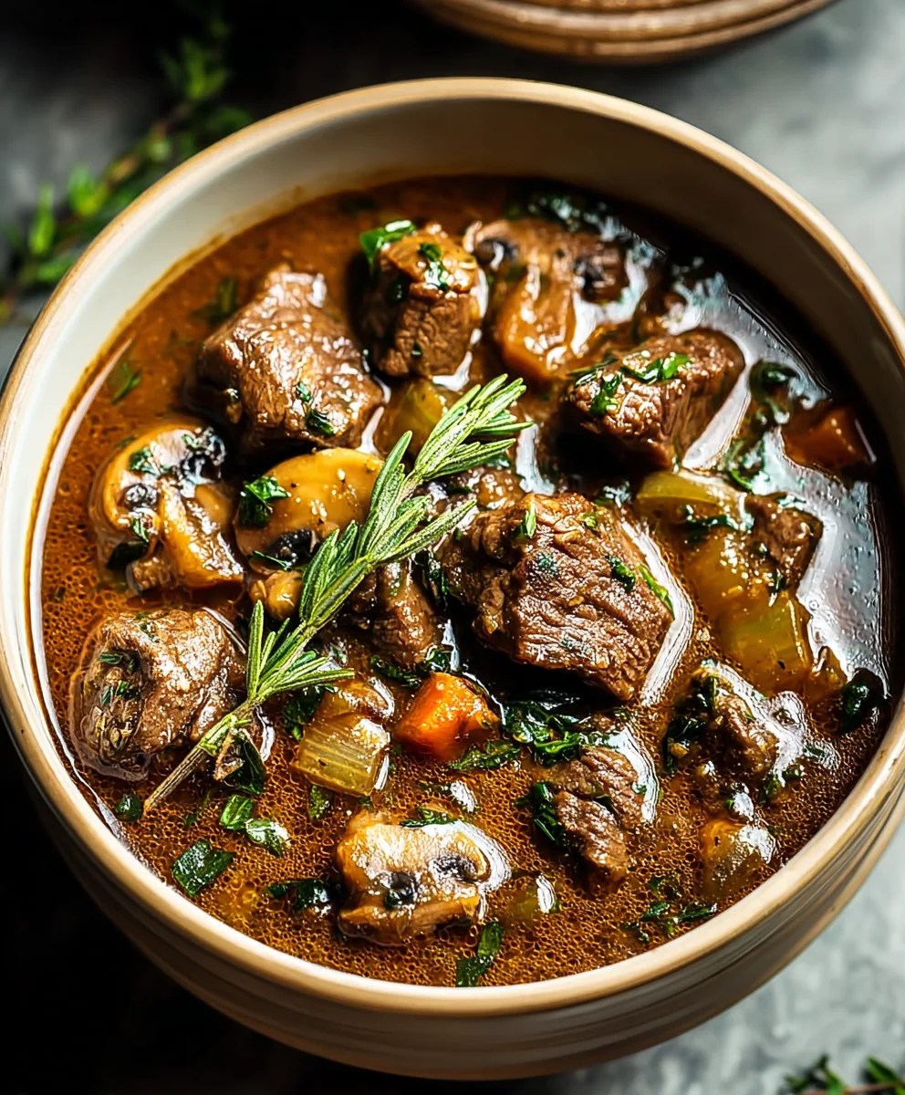 Easy Keto Beef Stew Recipe-Hearty & Flavorful