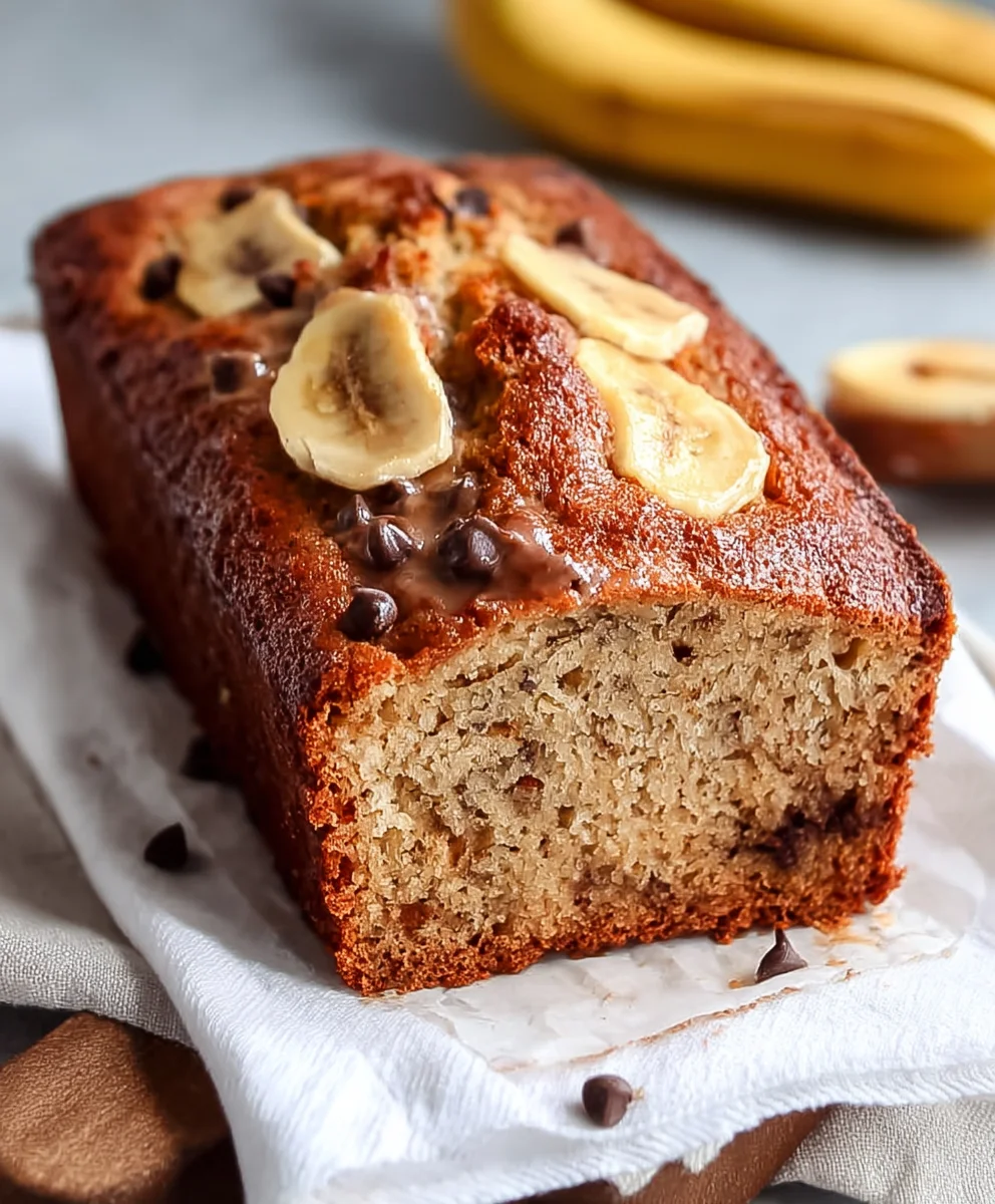 Greek Yogurt Banana Bread - Healthy Moist Treat
