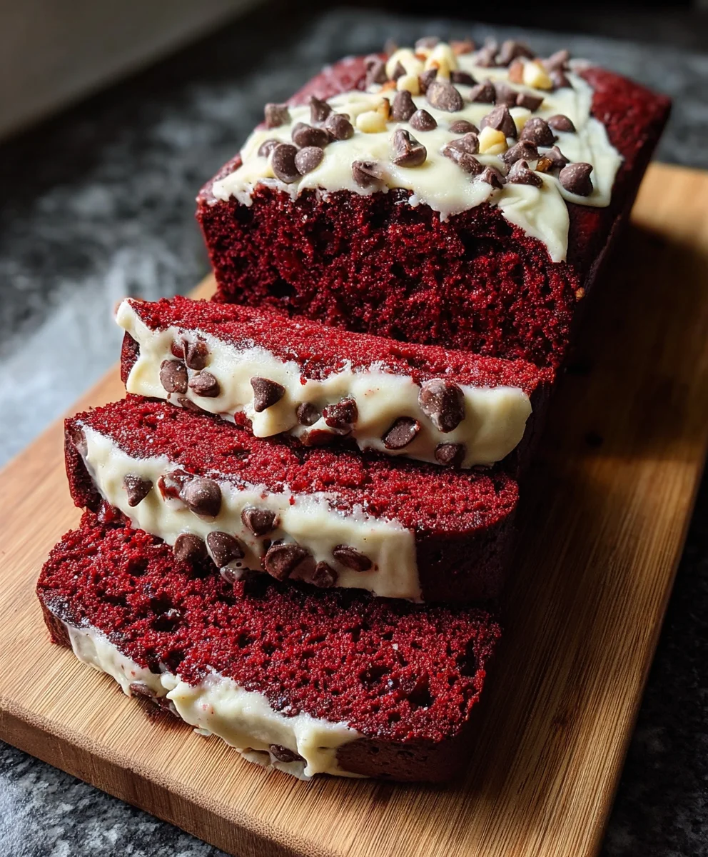 Red Velvet Banana Bread Recipe - Delicious Twist