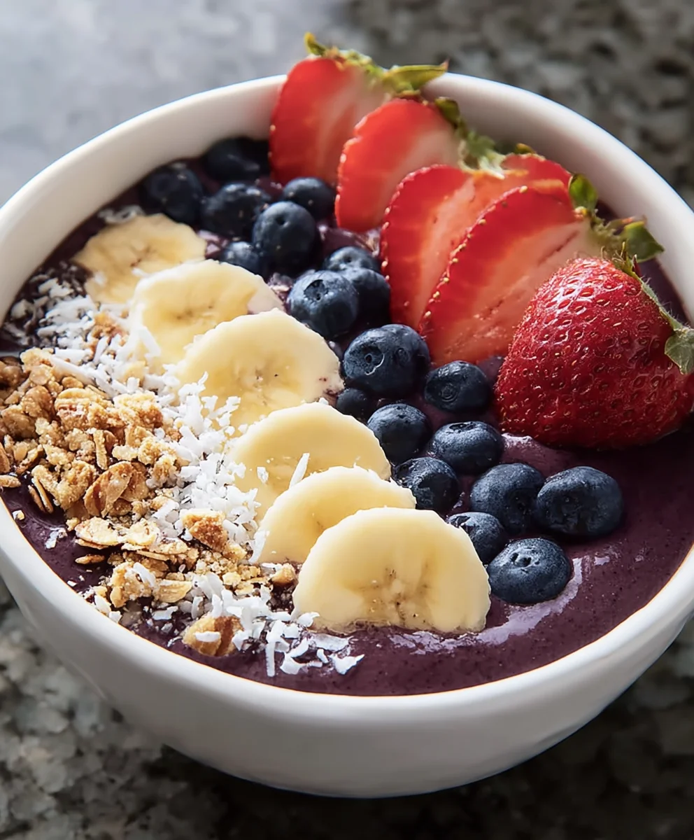 Fresh Acai Bowl Recipe - Healthy Breakfast Delight