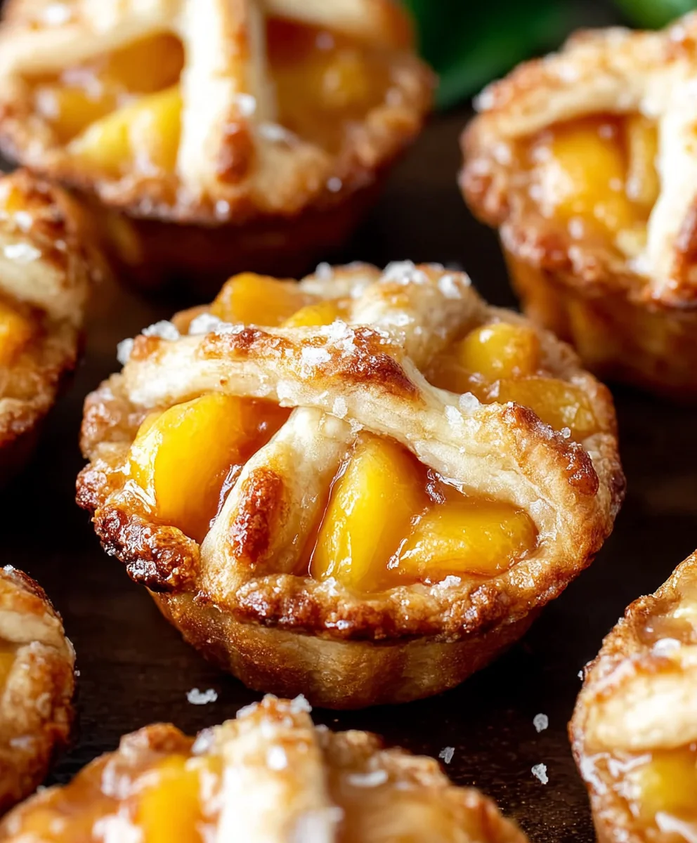 Easy Mini Peach Pies - Delicious Summer Dessert