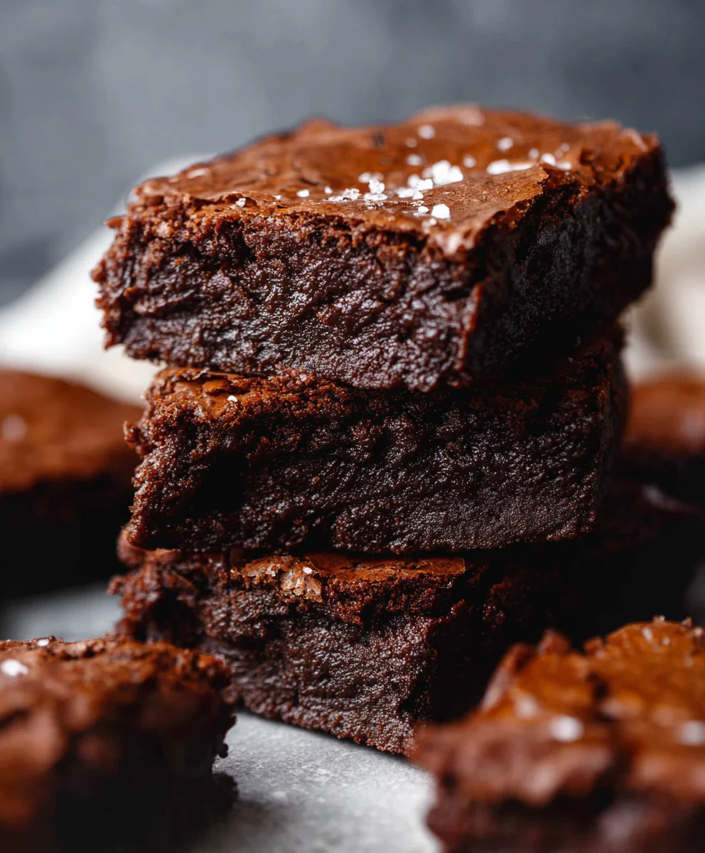 Easy Sourdough Discard Brownies-Rich & Chewy