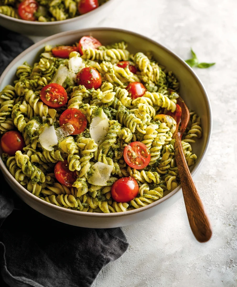 Easy Pesto Pasta Salad Recipe - Quick & Delicious