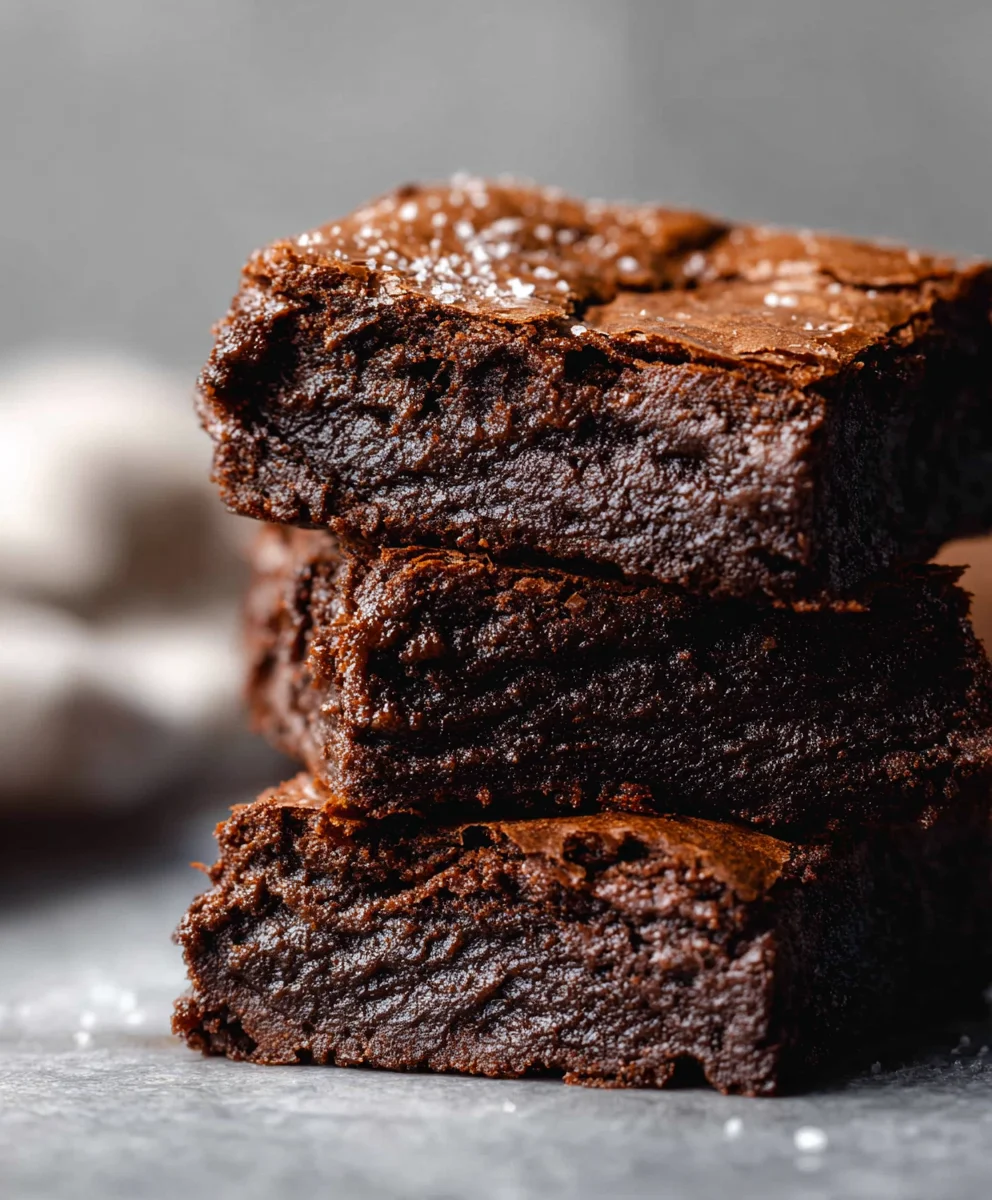 Easy Sourdough Discard Brownies-Rich & Chewy