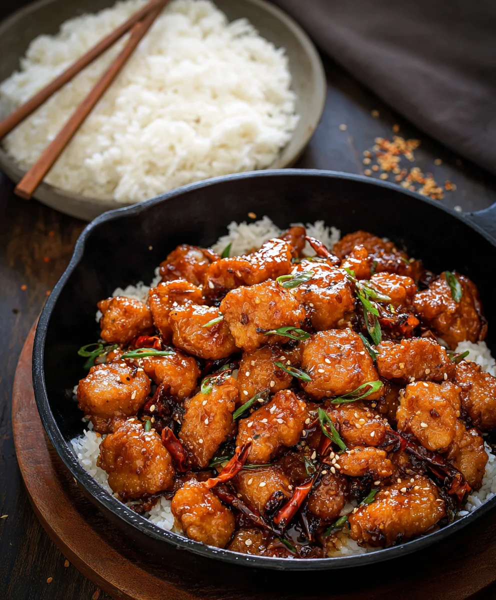 Easy General Tso's Chicken Recipe-Sweet & Spicy