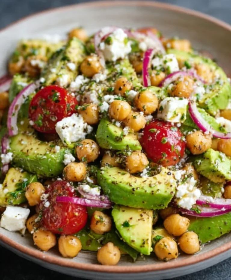 Easy Chickpea Salad Recipe- Delicious & Healthy