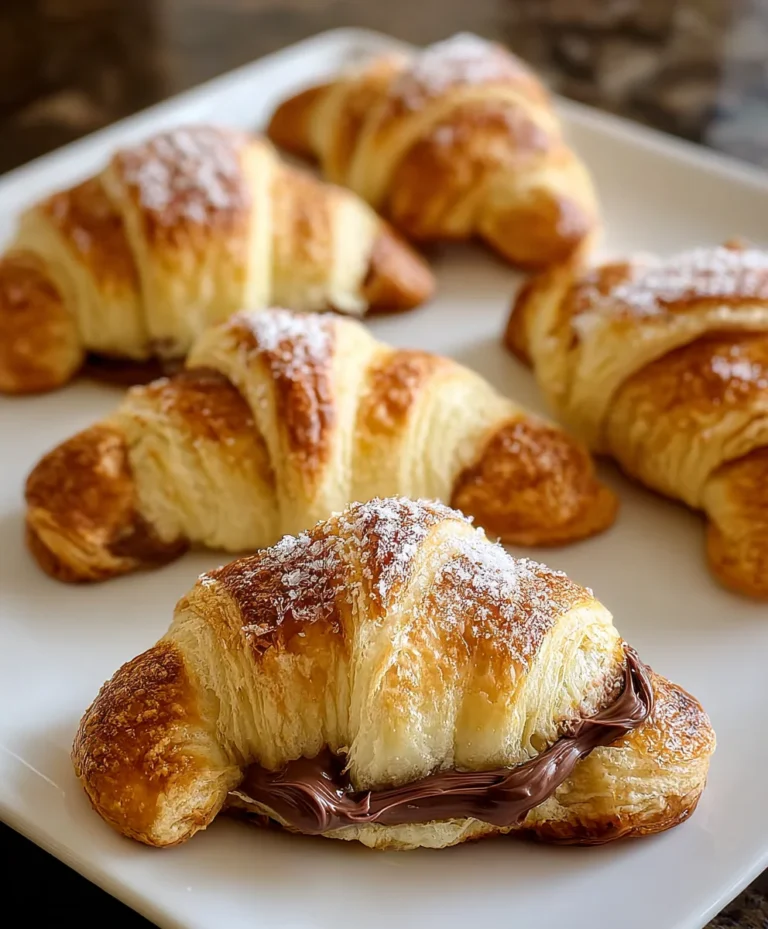 Easy Nutella Crescent Rolls – Quick Dessert Recipe