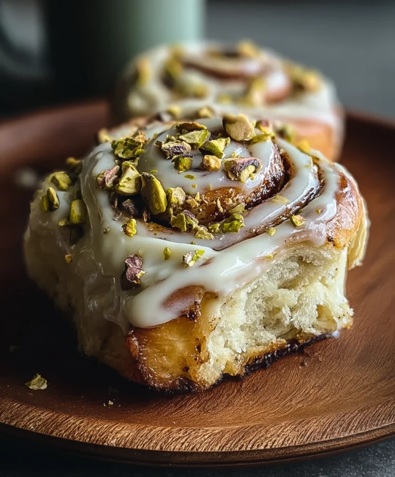 Pistachio Cream Cinnamon Rolls-Small Batch Perfected