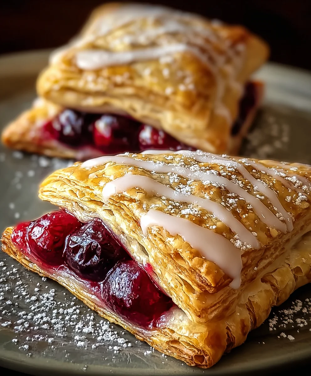 Easy Cherry Turnovers - Delicious & Simple Dessert