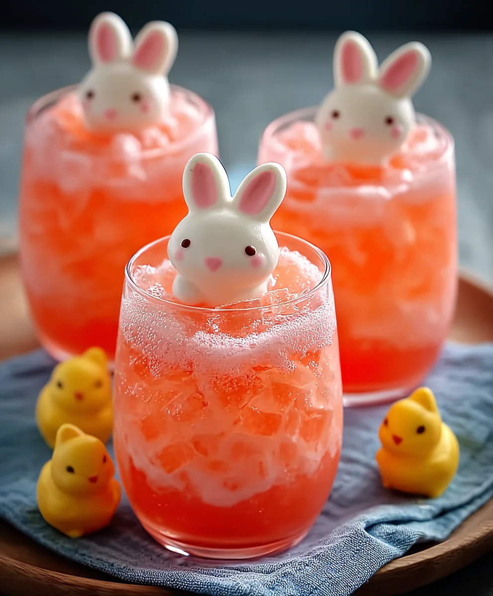 Easy Easter Bunny Punch - Kid Friendly Drink